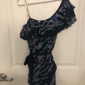 Really cute, cinched waist one shoulder too